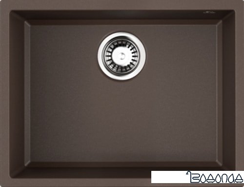 Кухонная мойка Omoikiri Tedori 54-U-DC (темный шоколад)