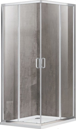 Adema Glass Line Vierkant-100 (прозрачное стекло)