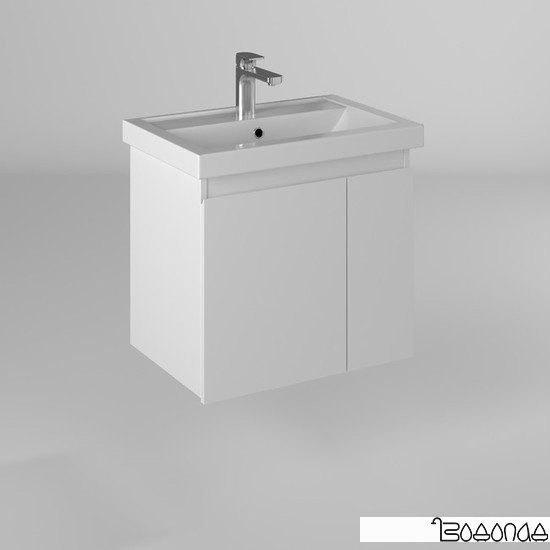 Briz Тумба подвесная Бьелла 60 с умывальником Фостер фото 1