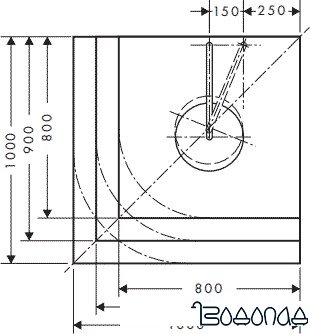 Душевая система Hansgrohe Raindance Select 300 Showerpipe (27114000) фото 4