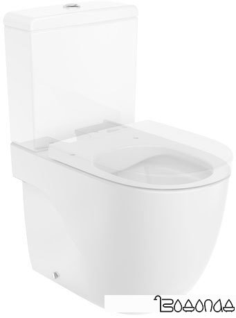 Унитаз Roca Meridian-N Rimless A34224L000 без бачка