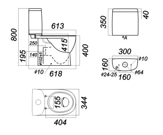 Унитаз Sanita Luxe Fest