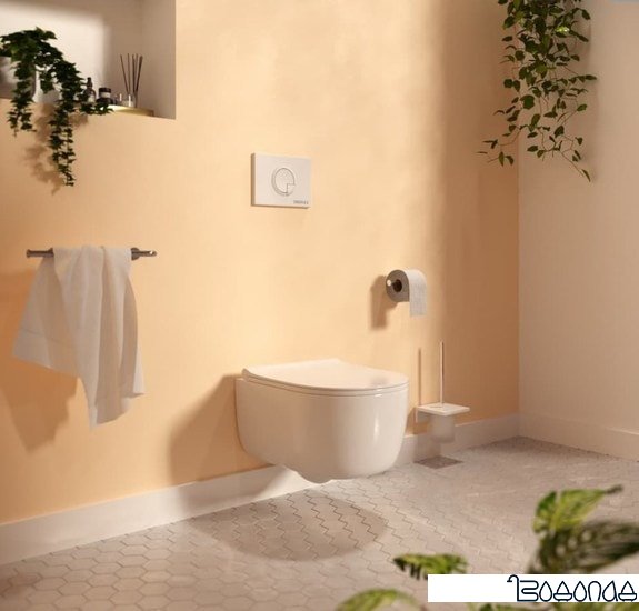 Панель смыва Berges Wasserhaus Novum R4 Soft Touch (белый)