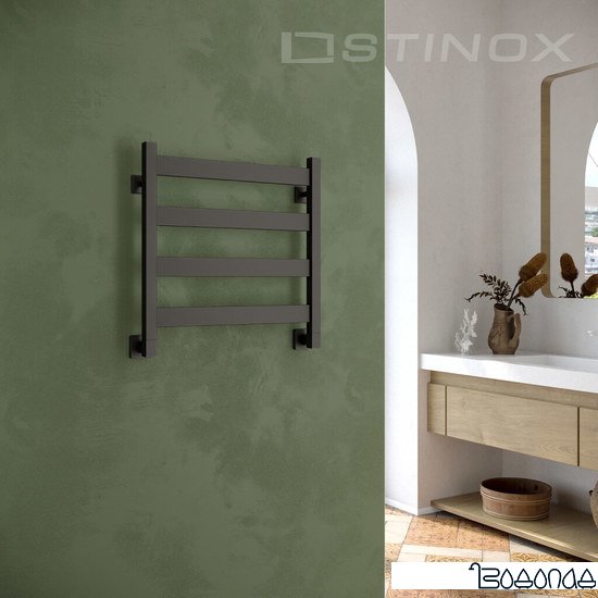 Полотенцесушитель Stinox San Remo 50x50 san50 Ral 9005