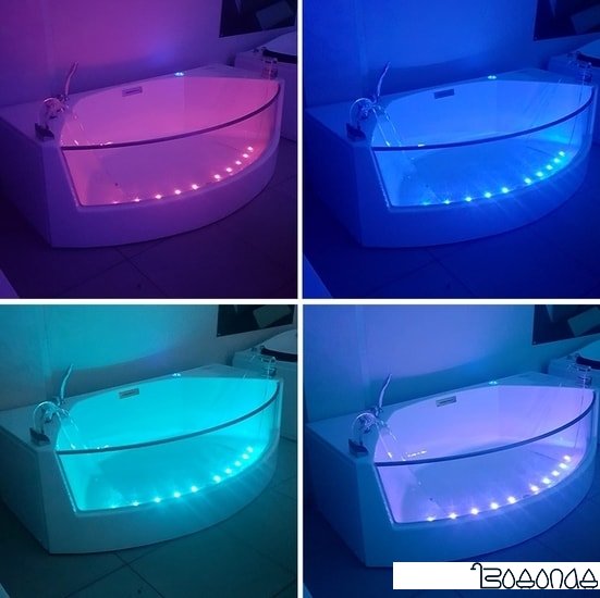 Ванна Gemy G9079 200x105 фото 4