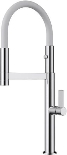 Смеситель Omoikiri Osaka C-WH (хром/белый)