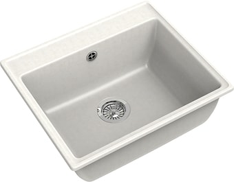 Кухонная мойка GranFest GF-V-580 (белый) Кухонная мойка GranFest GF-V-580 (белый)