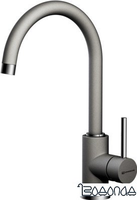 Смеситель Omoikiri Shinagawa-PL (платиновый)