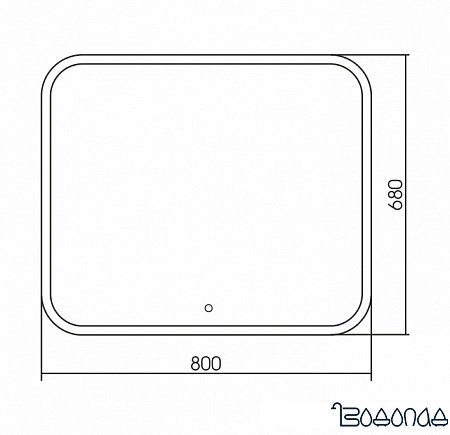 Doratiz Зеркало Марта 55x80