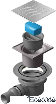 Трап/канал Pestan Confluo Standard Dry 1