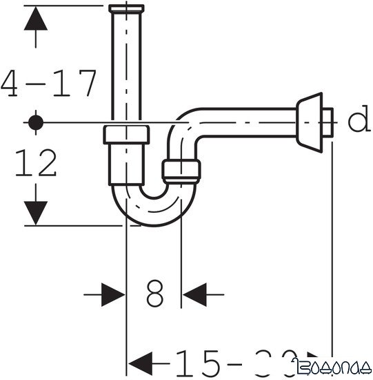 Сифон Geberit 151.100.11.1