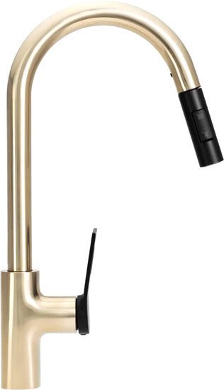 Смеситель Rea Soul B6205 (золотыcтый/черный) фото 3