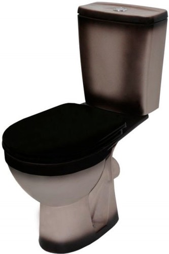 Унитаз Rosa Рио (черный)