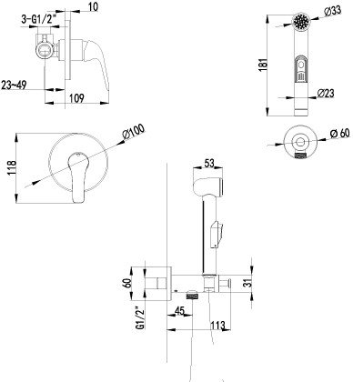 Смеситель Lemark Plus Advance LM1219C