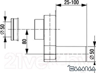 Сифон Santek WH302086