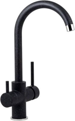 Смеситель Gran-Stone GS-104 (черный)
