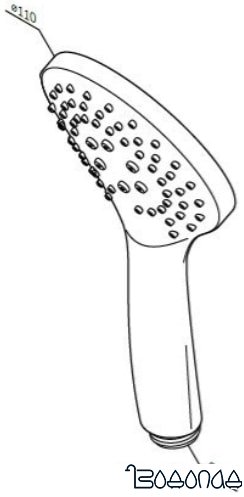 Душевая лейка AM.PM Gem F0290064