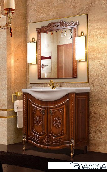 Bliss Зеркало Венеция (орех) [КМК 0461.13]