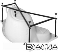 Каркас Aquanet Palma L/R 170x90/60