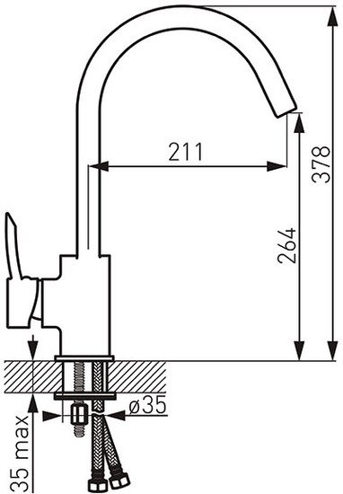 Смеситель Ferro Modena BTM4