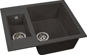 Кухонная мойка Gran-Stone GS-21 (308 черный) Кухонная мойка Gran-Stone GS-21 (308 черный)