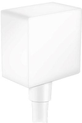 Шланговое подключение Hansgrohe FixFit Square 26455700 (белый матовый)