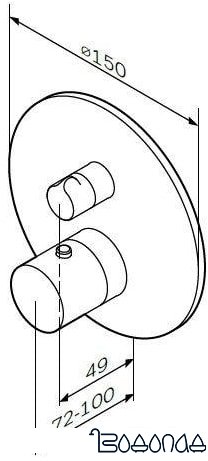 Смеситель AM.PM Like F8075600