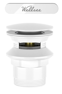 белый глянцевый