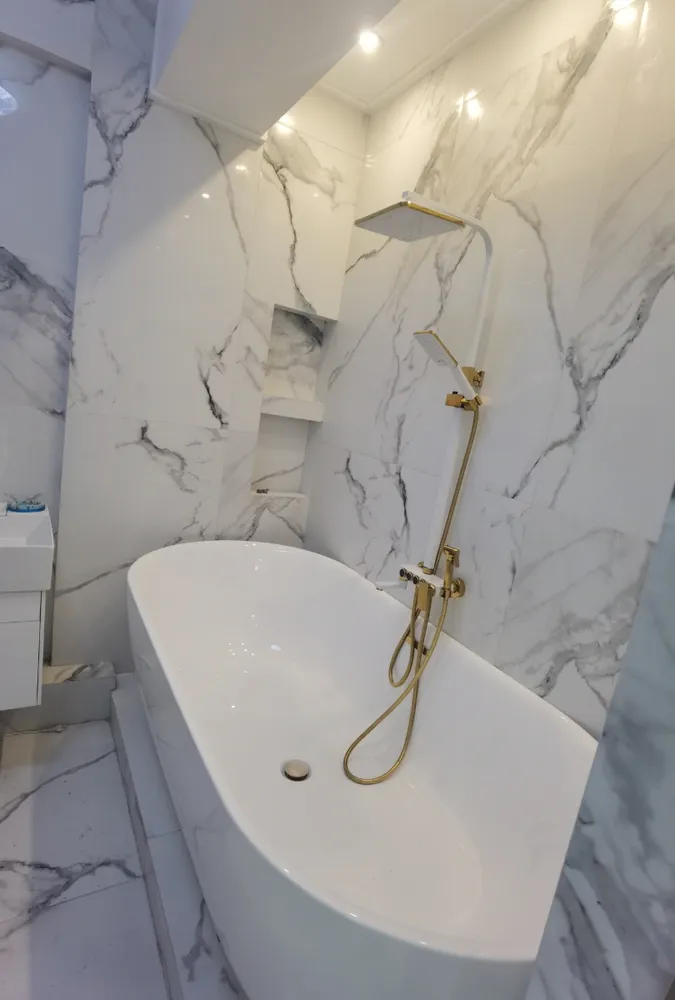 Компактная акриловая ванна Lavinia Boho One 150x70