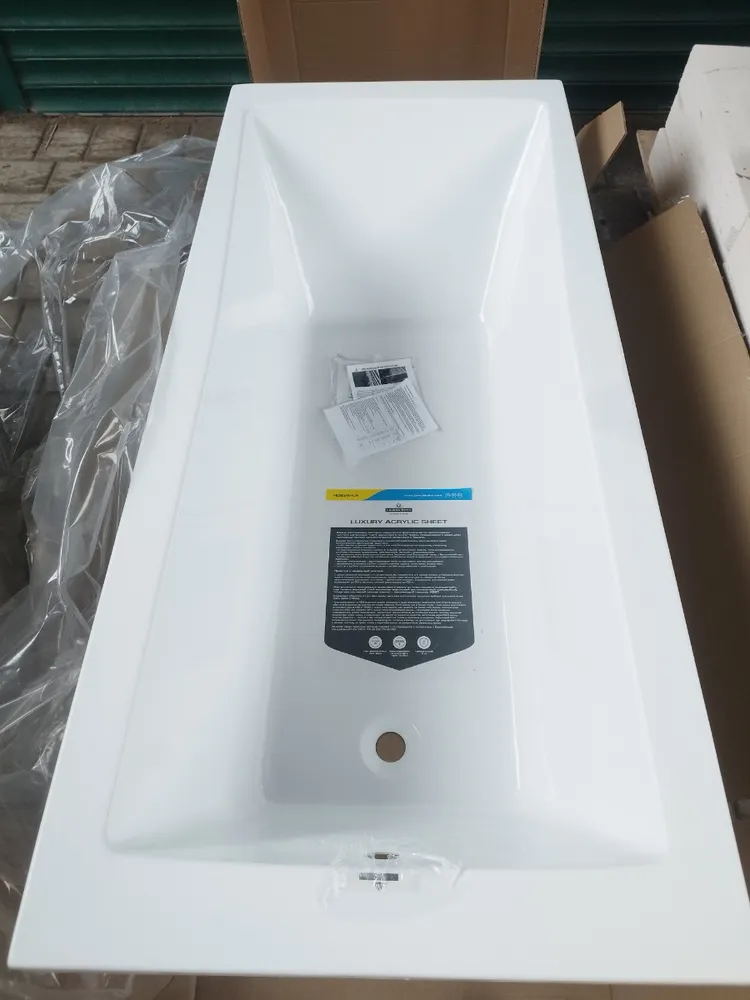 Установка отдельностоящей ванны