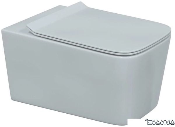 Унитаз Berges Wasserhaus Floe Rimless + Floe Slim SO 082121