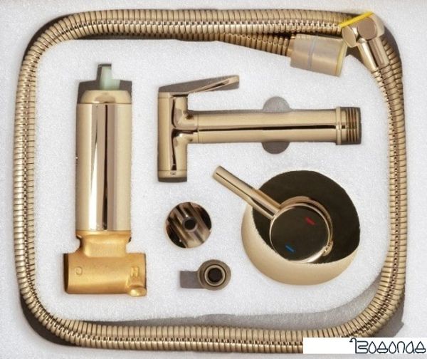 Гигиенический душ Rea Loop REA-B8979 (золотой) фото 4