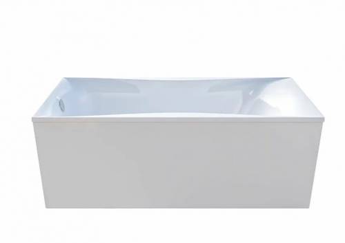 Ванна Astra-Form Вега 170x70 пустая, литой мрамор, белая глянцевая, 01010002