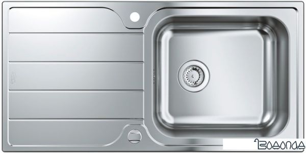 Кухонная мойка Grohe K500 60-S 100/50 1.0 rev 31563SD1 фото 2