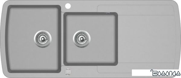 Кухонная мойка Aquasanita Lira SQL201AW (argent 220)