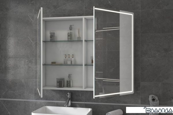 Vigo Шкаф с зеркалом Geometry 1000 фото 2