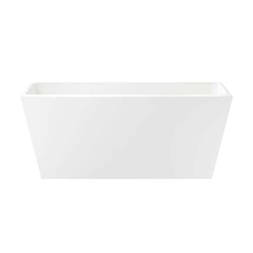 Отдельностоящая акриловая ванна Wellsee Graceful Pro 230902001, 150*77 см Набор 4 в 1: ванна 230902000, ножки, экран, слив-перелив хром 231916000.