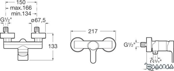 Смеситель Roca L20 5A2109C0M