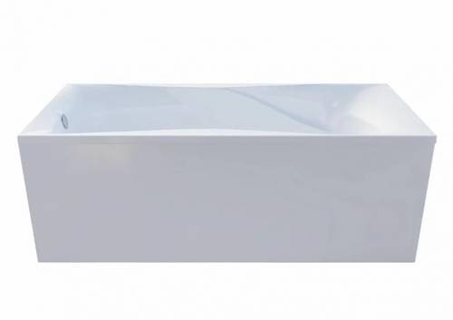 Ванна Astra-Form Вега Люкс 170x80 пустая, литой мрамор, белая глянцевая, 01010003