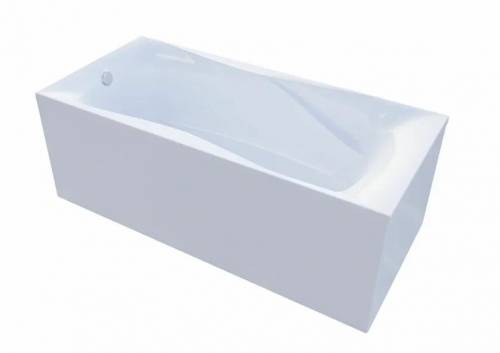 Ванна Astra-Form Вега Люкс 170x80 пустая, литой мрамор, белая глянцевая, 01010003