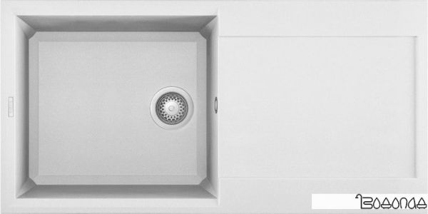 Кухонная мойка Elleci Easy 480 Bianco 68