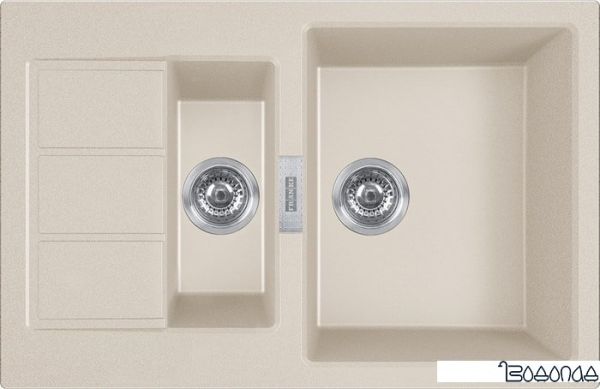 Кухонная мойка Franke Sirius 2.0 S2D 651-78 Tectonite 143.0628.382 (сахара)