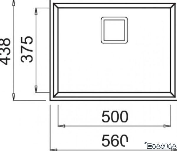Кухонная мойка Elleci Karisma 105 Undermount Titanium M73