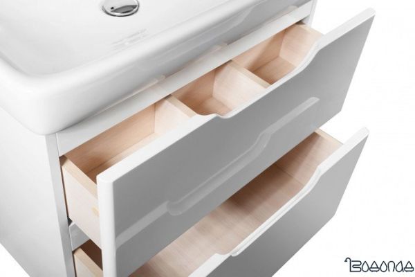 Dreja Тумба Q 80 99.0003 с умывальником Дрея Q 80 192185 фото 4