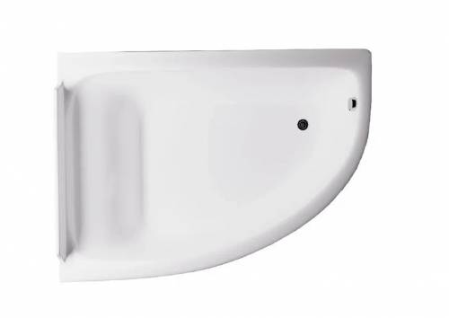 Ванна Astra-Form Анастасия 182x125, литой мрамор, левая, белая глянцевая, 01010025