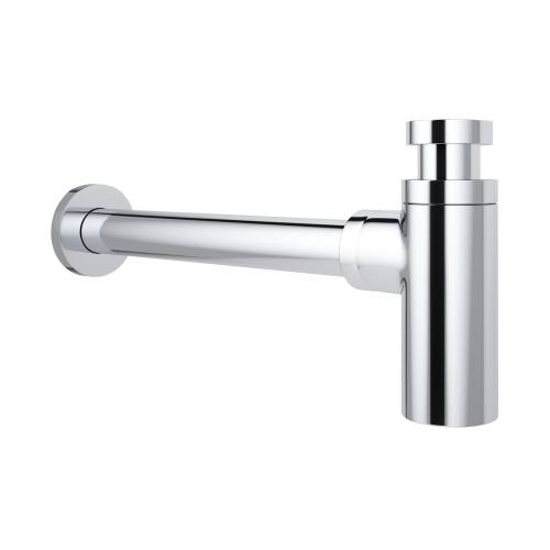 Сифон для раковины Wellsee Drainage System 182104000 (Ø 32 мм (1 1/4"); длина 350-365 мм; хром)