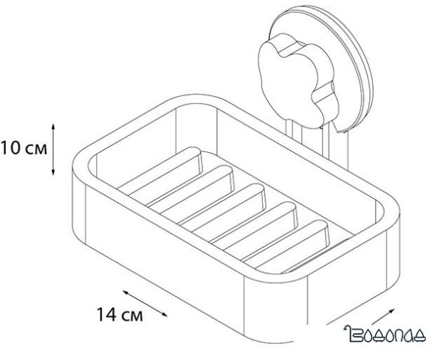 Мыльница Grampus Blonde GR-7087