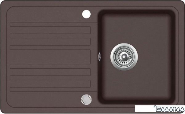 Кухонная мойка Aquasanita Notus SQ101AW (cerrus 120)