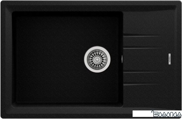 Кухонная мойка TEKA Stone 60 S-TG 1B 1D (черный металлик)
