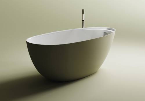 Ванна из искусственного камня Astra-Form Исида с интегрированным переливом 170*80